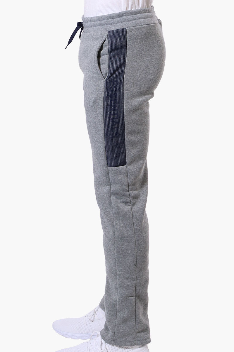 Essentials Super Triple Goose Side Mesh Insert Sweatpants - Grey - Mens Joggers & Sweatpants - Canada Weather Gear