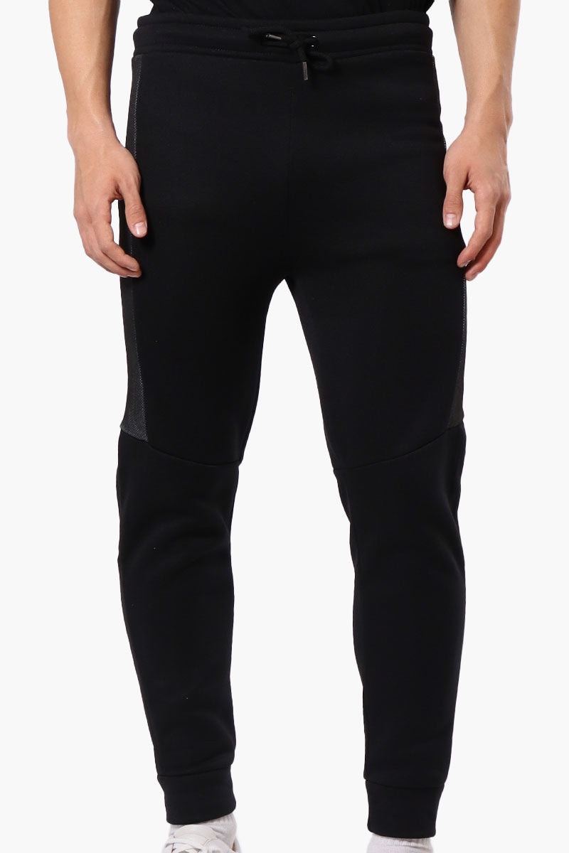 Super Triple Goose Mesh Insert Joggers - Black