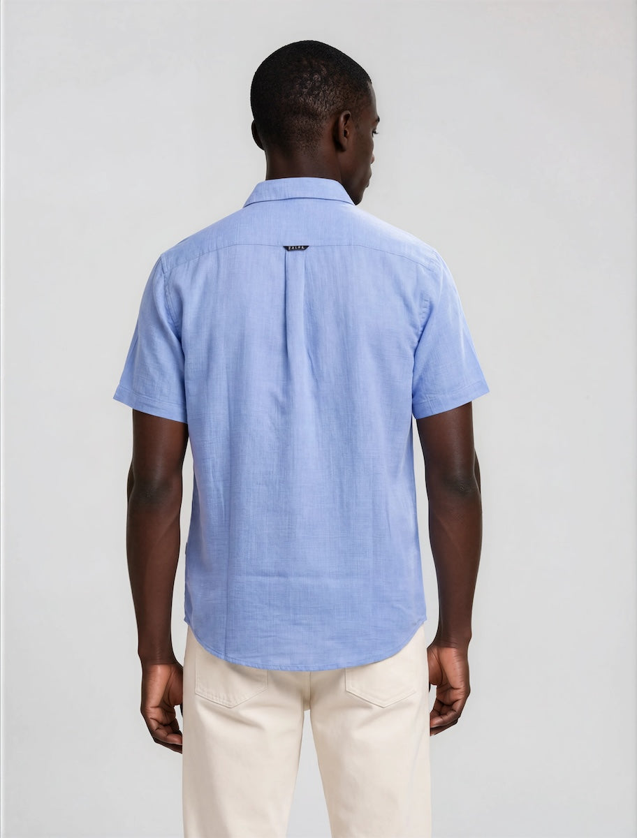 Chemise à manches longues pour homme publicitaire personnalisée Chemise à manches longues pour homme publicitaire personnalisée
