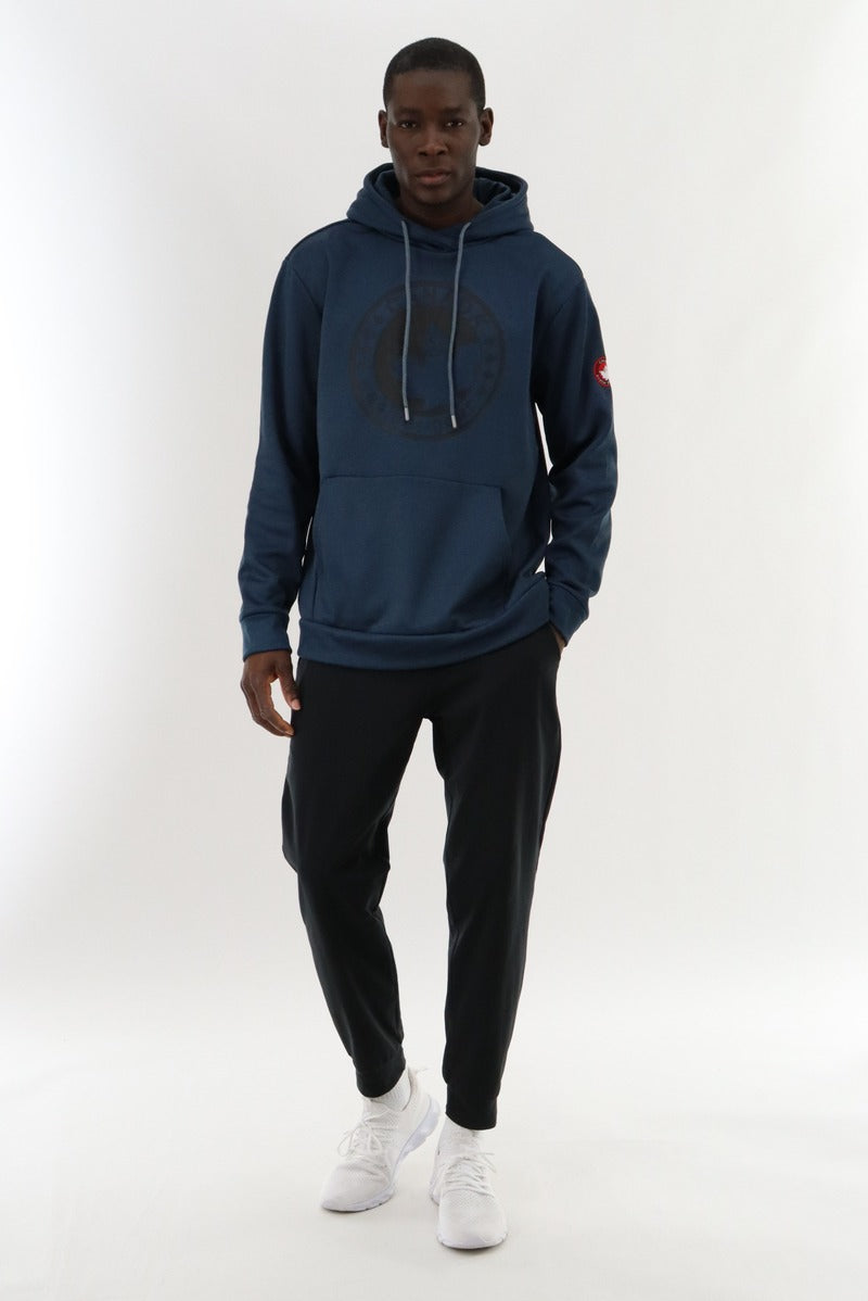Canada Weather Gear Logo Hoodie - Navy - Mens Hoodies & Sweatshirts - Canada Weather Gear