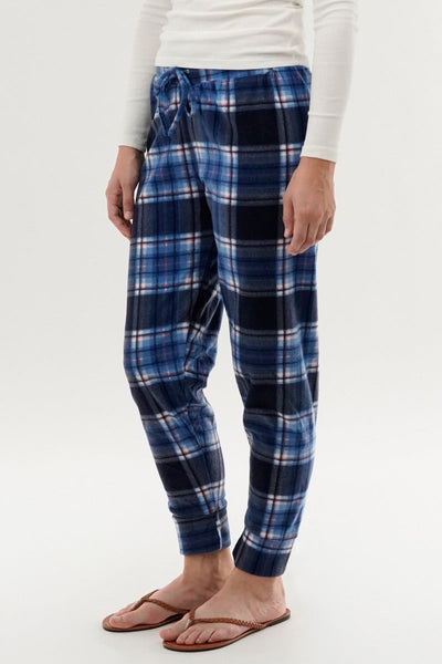Canada Weather Gear Plaid Pajama Pants - Navy - Womens Pajamas - Canada Weather Gear