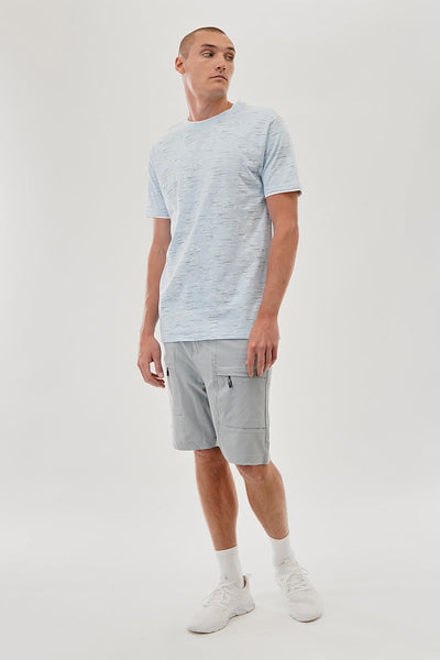 Canada Weather Gear Solid Belted Ripstop Cargo Shorts - Grey - Mens Shorts & Capris - Canada Weather Gear