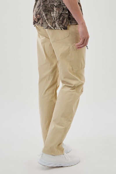 Canada Weather Gear Adventure Bound Solid Cargo Pants - Beige - Mens Pants - Canada Weather Gear