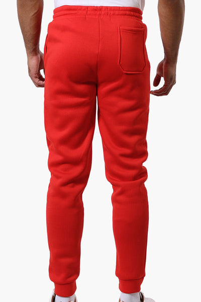 Canada Weather Gear Basic Tie Waist Joggers - Red - Mens Joggers & Sweatpants - Canada Weather Gear