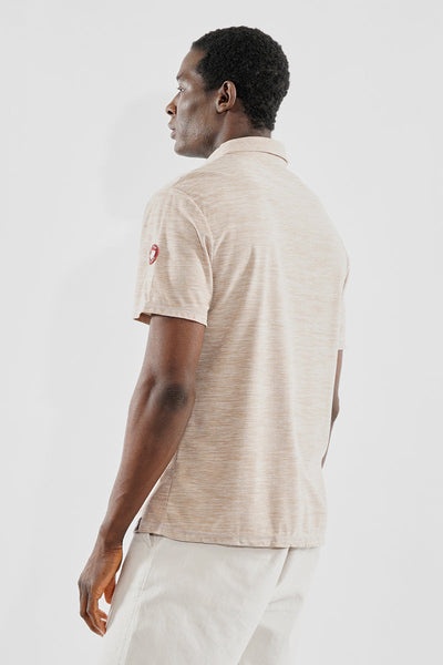 Canada Weather Gear Basic Solid Polo Shirt - Brown - Mens Polo Shirts - Canada Weather Gear