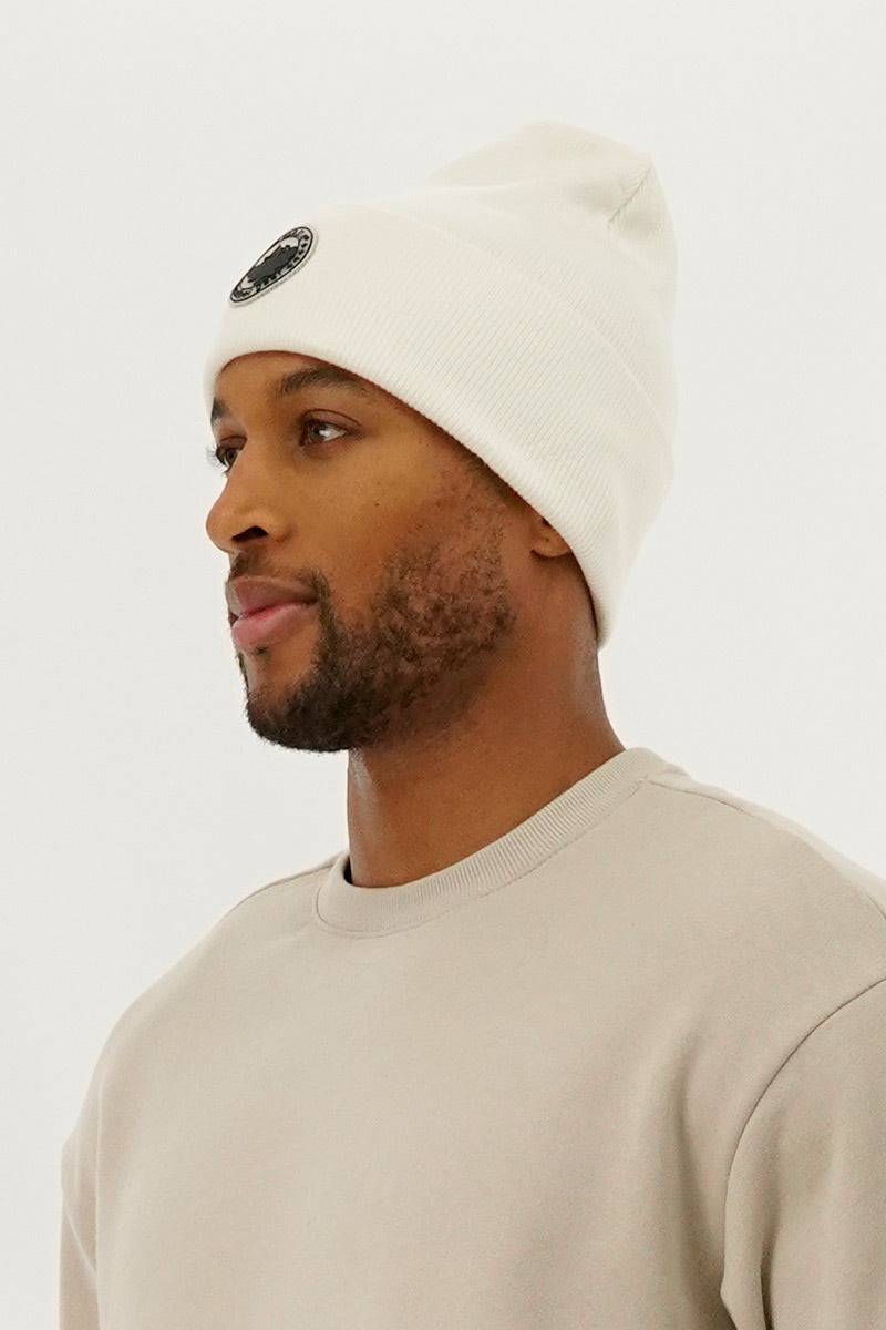 Canada Weather Gear Soft Knit Hat - White - Mens Hats - Canada Weather Gear
