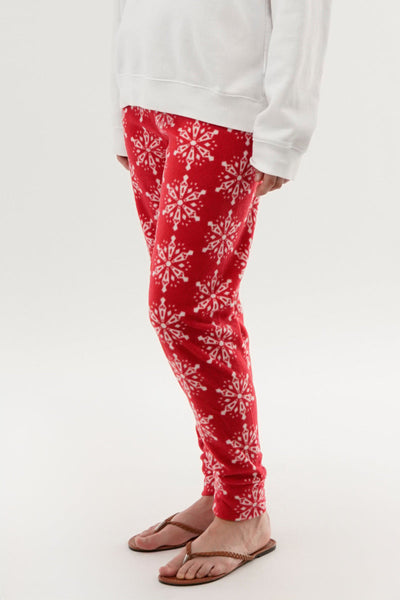 Canada Weather Gear Festive Print Pajama Pants - Red - Womens Pajamas - Canada Weather Gear