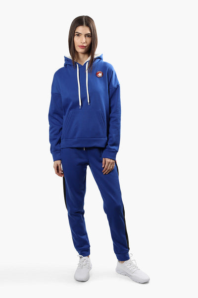 Canada Weather Gear Solid Side Stripe Joggers - Blue - Womens Joggers & Sweatpants - Canada Weather Gear