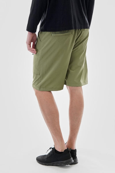 Canada Weather Gear Solid Belted Ripstop Cargo Shorts - Olive - Mens Shorts & Capris - Canada Weather Gear