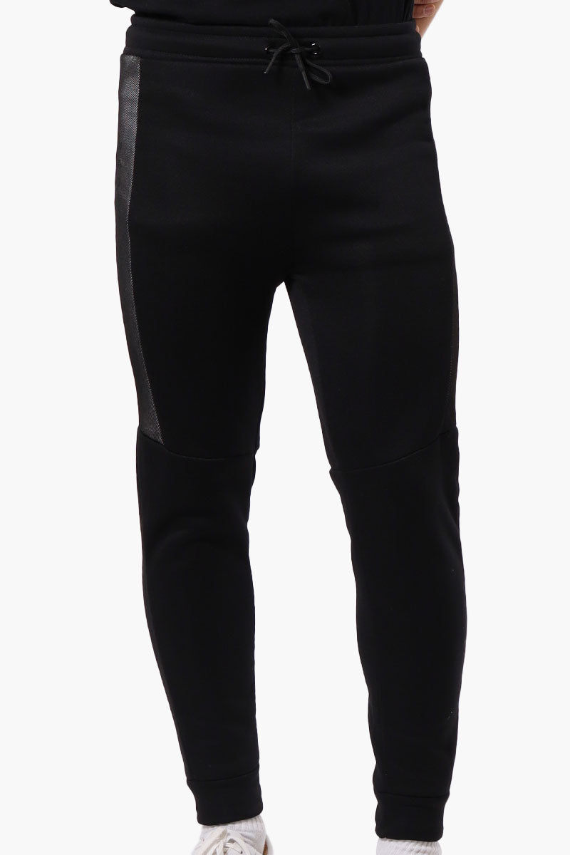 Super Triple Goose Mesh Insert Joggers - Black - Mens Joggers & Sweatpants - Canada Weather Gear