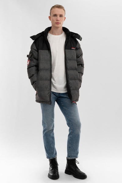 Canada Weather Gear Removable Sleeve Bomber Jacket - Black