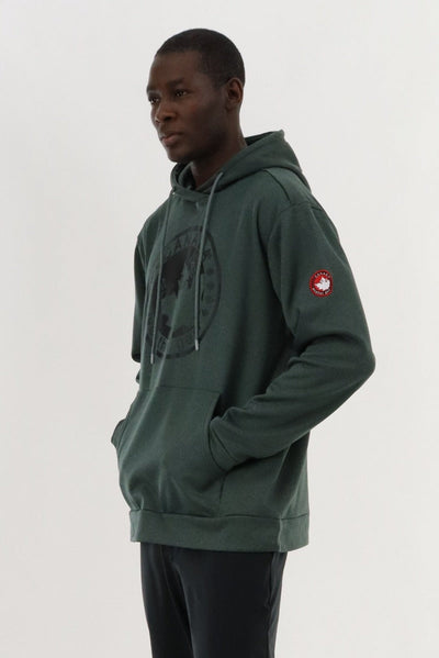 Canada Weather Gear Logo Hoodie - Green - Mens Hoodies & Sweatshirts - Canada Weather Gear