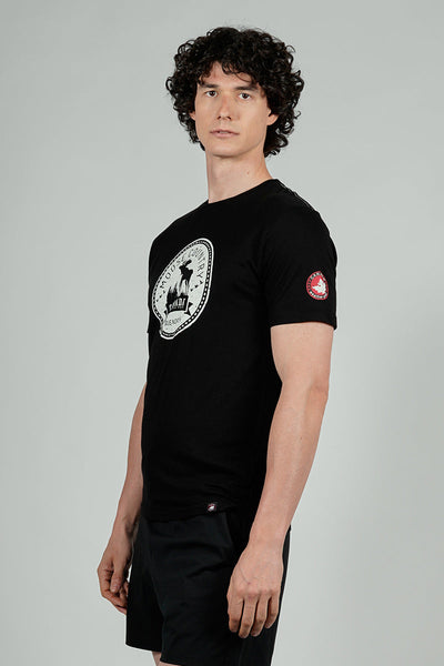Canada Weather Gear Moose Country Print Tee - Black