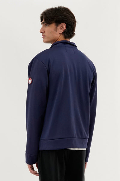 Canada Weather Gear Quilted Snap Button Lightweight Jacket - Navy - Mens Lightweight Jackets - Canada Weather Gear