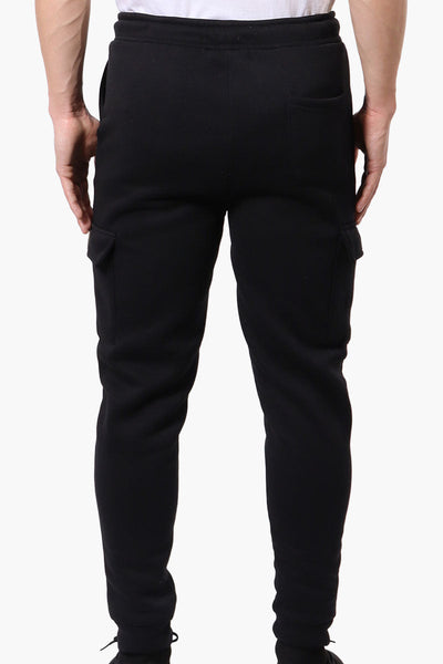 Canada Work Gear Tie Waist Cargo Joggers - Black - Mens Joggers & Sweatpants - Canada Weather Gear