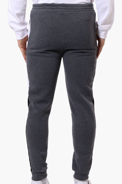 Canada Weather Gear Side Stripe Tie Waist Joggers - Grey - Mens Joggers & Sweatpants - Canada Weather Gear