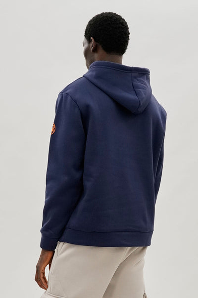 Canada Weather Gear Mountain Print Hoodie - Navy