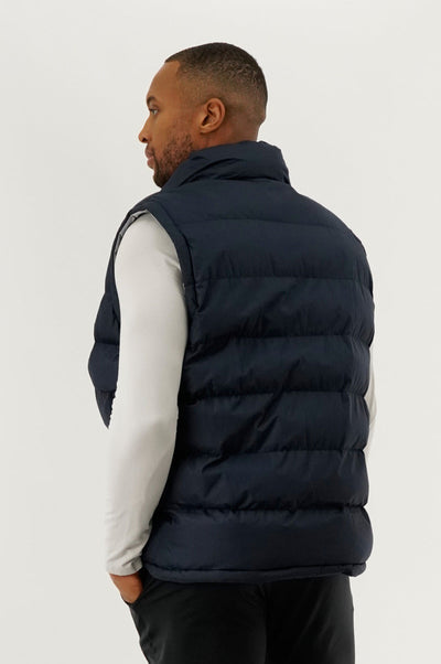 Canada Weather Gear Basic Puffer Vest - Navy - Mens Vests - Canada Weather Gear