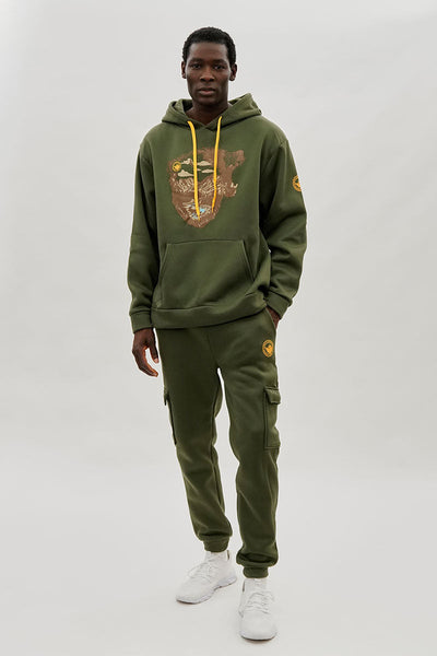 Canada Weather Gear Basic Cargo Joggers - Olive