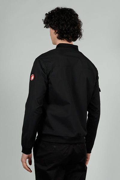 Canada Weather Gear Basic Zip Up Bomber Lightweight Jacket - Black