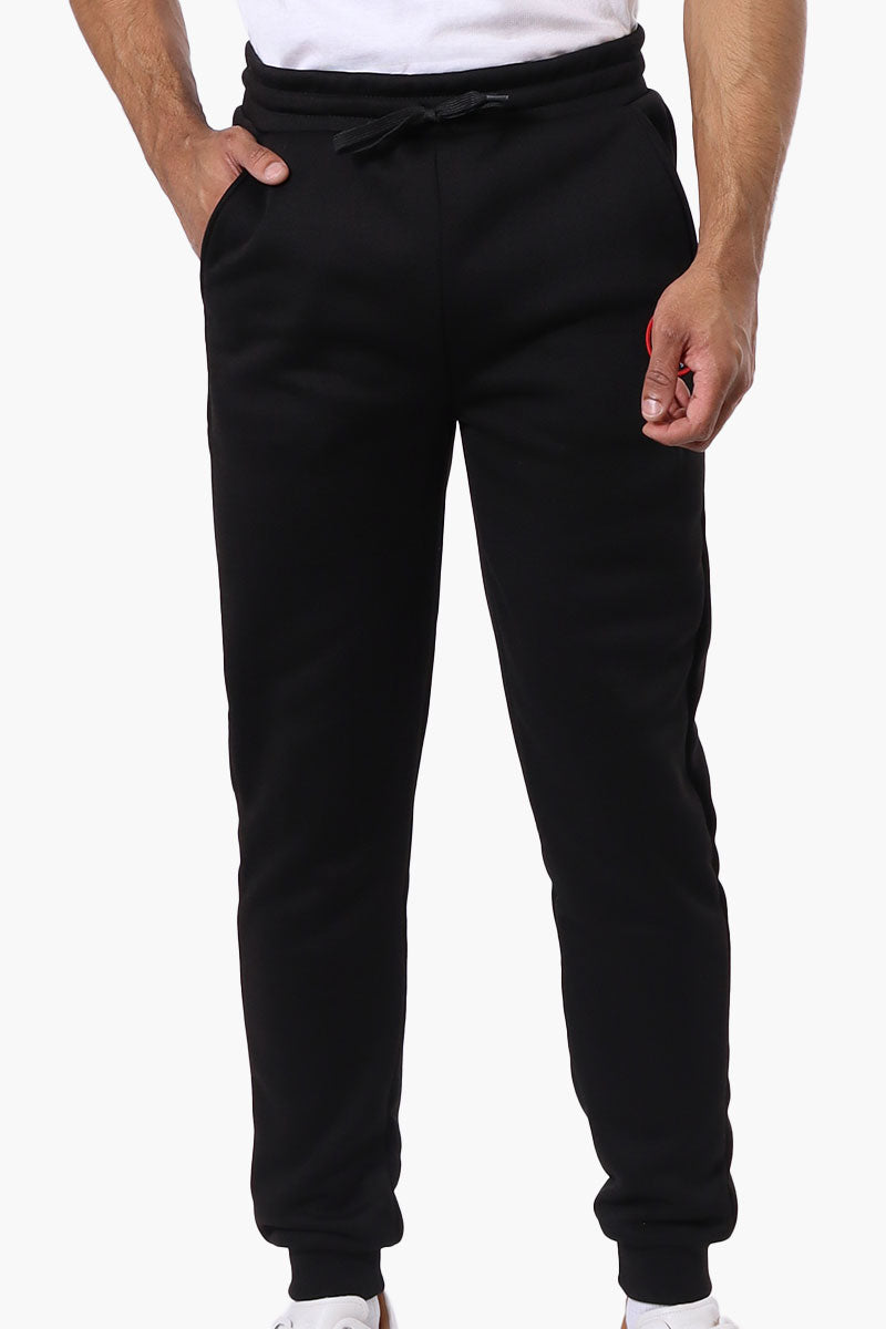 Canada Weather Gear Basic Tie Waist Joggers - Black - Mens Joggers & Sweatpants - Canada Weather Gear