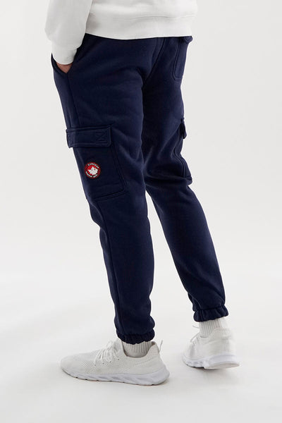 Canada Weather Gear Fleece Cargo Joggers - Navy