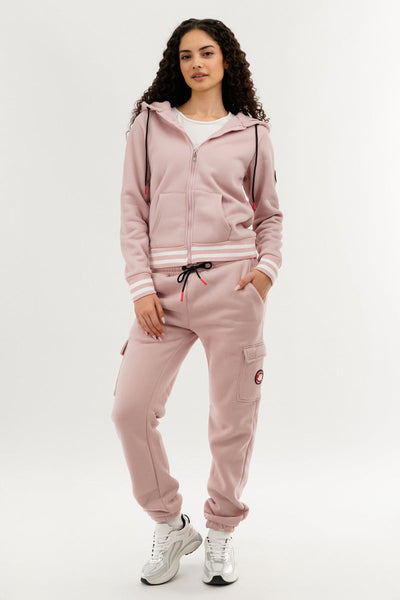 Canada Weather Gear Fleece Cargo Joggers - Pink - Womens Joggers & Sweatpants - Canada Weather Gear
