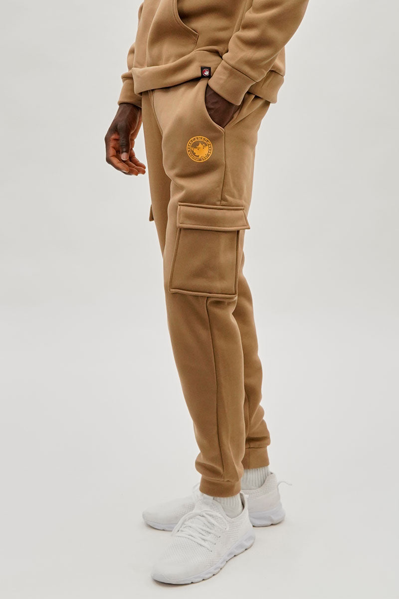 Canada Weather Gear Basic Cargo Joggers - Beige
