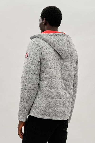 Canada Weather Gear Zip Up Hooded Lightweight Jacket - Grey