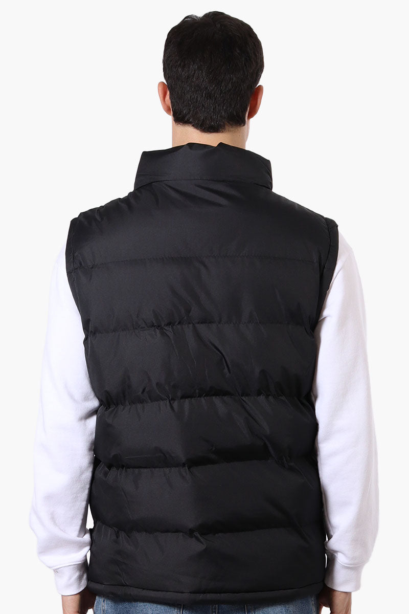 Super Triple Goose Double Pocket Bubble Vest - Black - Mens Vests - Canada Weather Gear