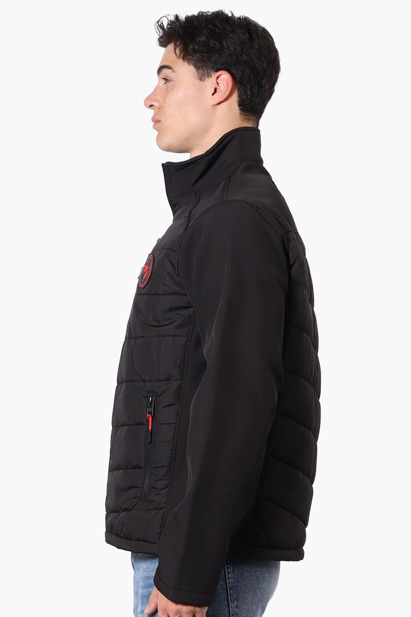 Super Triple Goose Quilted Bubble Lightweight Jacket - Black