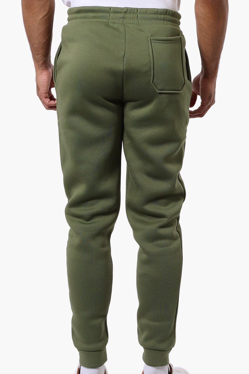 Canada Weather Gear Basic Tie Waist Joggers - Olive - Mens Joggers & Sweatpants - Canada Weather Gear