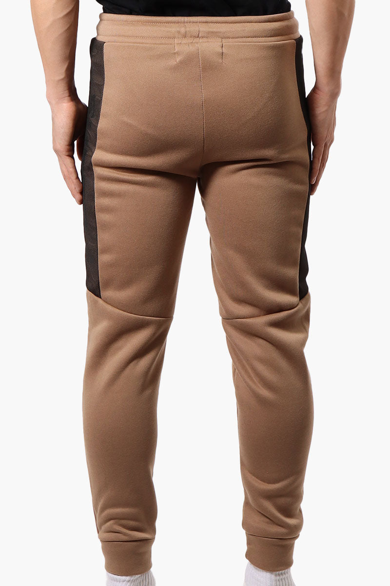 Super Triple Goose Mesh Insert Joggers - Brown