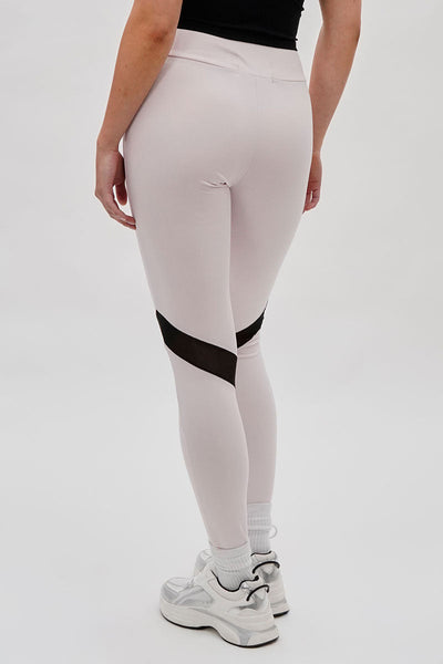 Super Triple Goose Mesh Detail Leggings - Blush - Womens Leggings - Canada Weather Gear