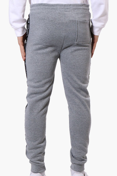 Canada Weather Gear Side Detail Tie Waist Joggers - Grey - Mens Joggers & Sweatpants - Canada Weather Gear