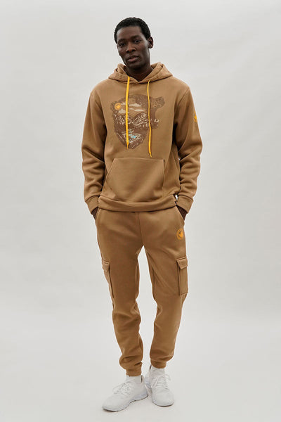 Canada Weather Gear Bear Print Hoodie - Beige