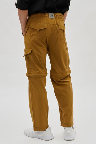 Canada Weather Gear Convertible Utility Cargo Pants - Camel - Mens Pants - Canada Weather Gear