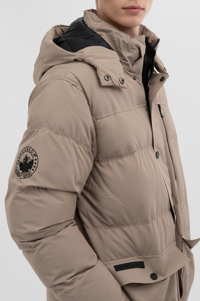 Canada Weather Gear Puffer Parka Jacket - Beige