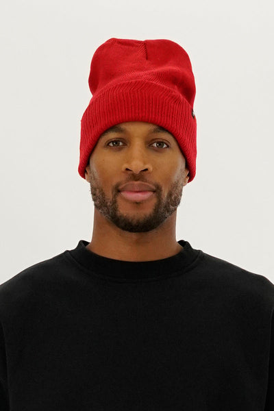 Canada Weather Gear Two-Pack Knit Hat - Red - Mens Hats - Canada Weather Gear
