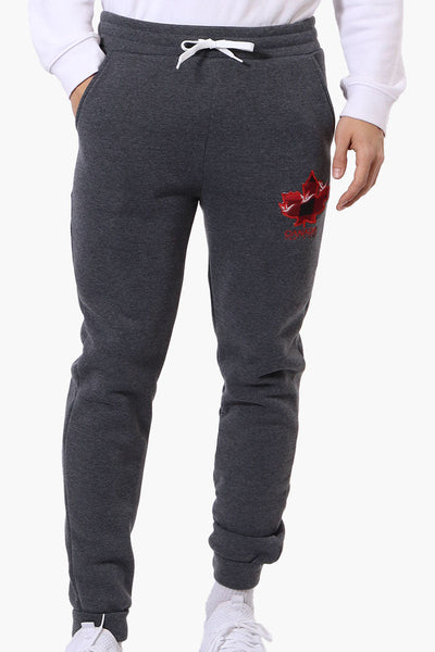 Canada Weather Gear Basic Tie Waist Joggers - Grey - Mens Joggers & Sweatpants - Canada Weather Gear