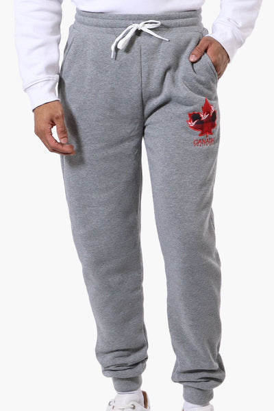 Canada Weather Gear Basic Tie Waist Joggers - Grey - Mens Joggers & Sweatpants - Canada Weather Gear