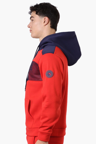 Essentials Super Triple Goose Mesh Insert Hoodie - Red - Mens Hoodies & Sweatshirts - Canada Weather Gear