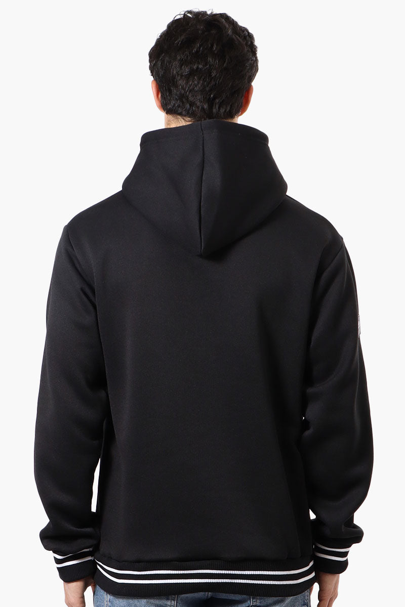 Canada Weather Gear Striped Cuff Hoodie - Black