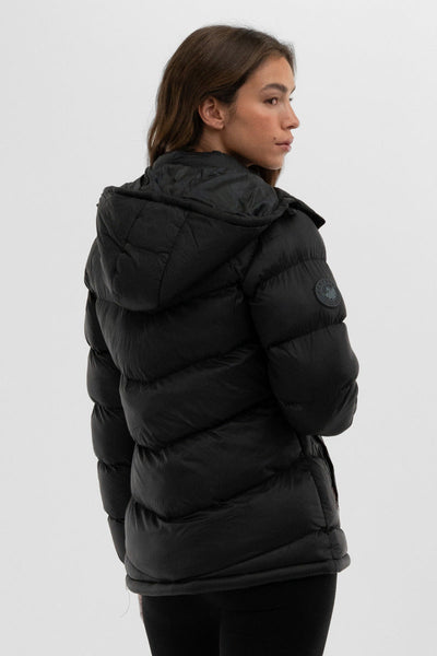Canada Weather Gear Chevron Bomber Jacket - Black - Womens Bomber Jackets - Canada Weather Gear