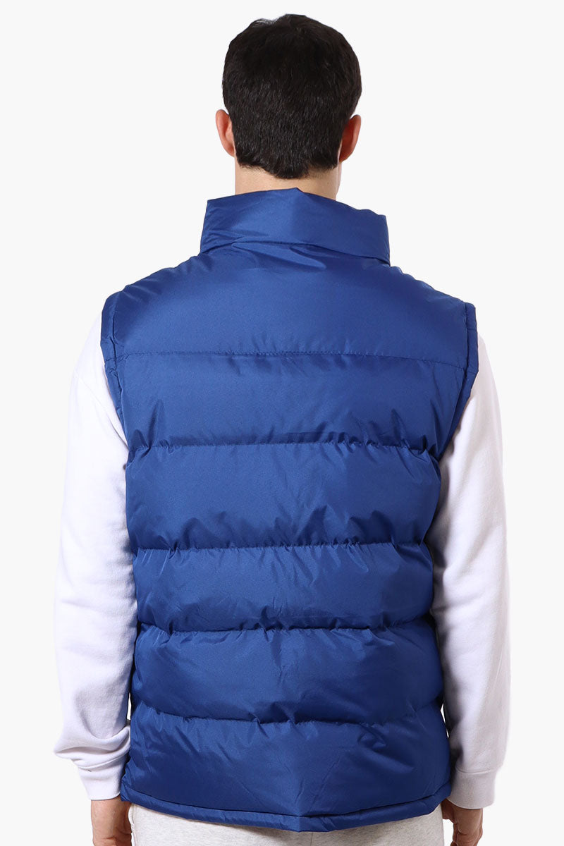 Super Triple Goose Double Pocket Bubble Vest - Blue - Mens Vests - Canada Weather Gear