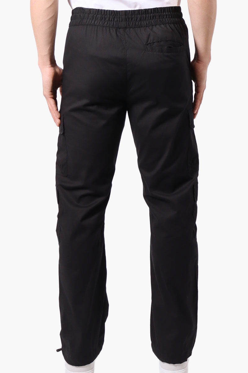 Canada Weather Gear Adventure Bound Tie Waist Cargo Pocket Pants - Black - Mens Pants - Canada Weather Gear