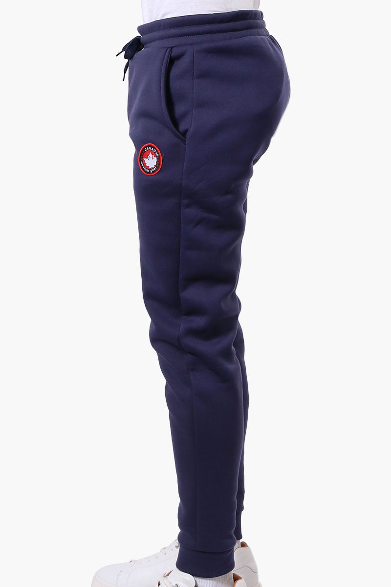 Canada Weather Gear Basic Tie Waist Joggers - Navy - Mens Joggers & Sweatpants - Canada Weather Gear