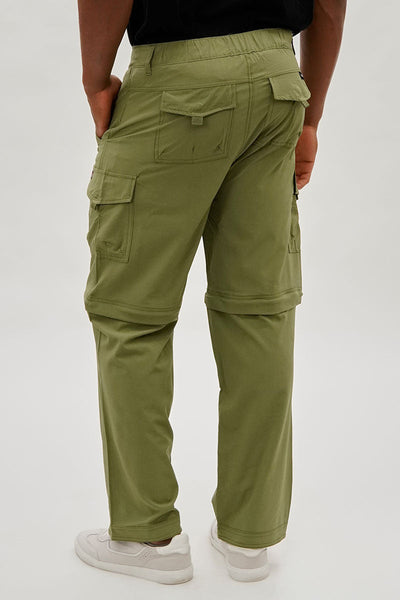 Canada Weather Gear Convertible Utility Cargo Pants - Olive - Mens Pants - Canada Weather Gear