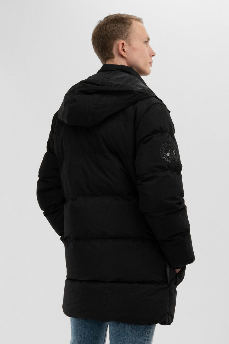 Canada Weather Gear Puffer Parka Jacket - Black