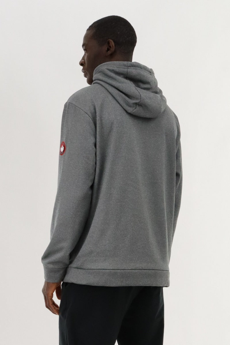 Canada Weather Gear Logo Hoodie - Grey - Mens Hoodies & Sweatshirts - Canada Weather Gear